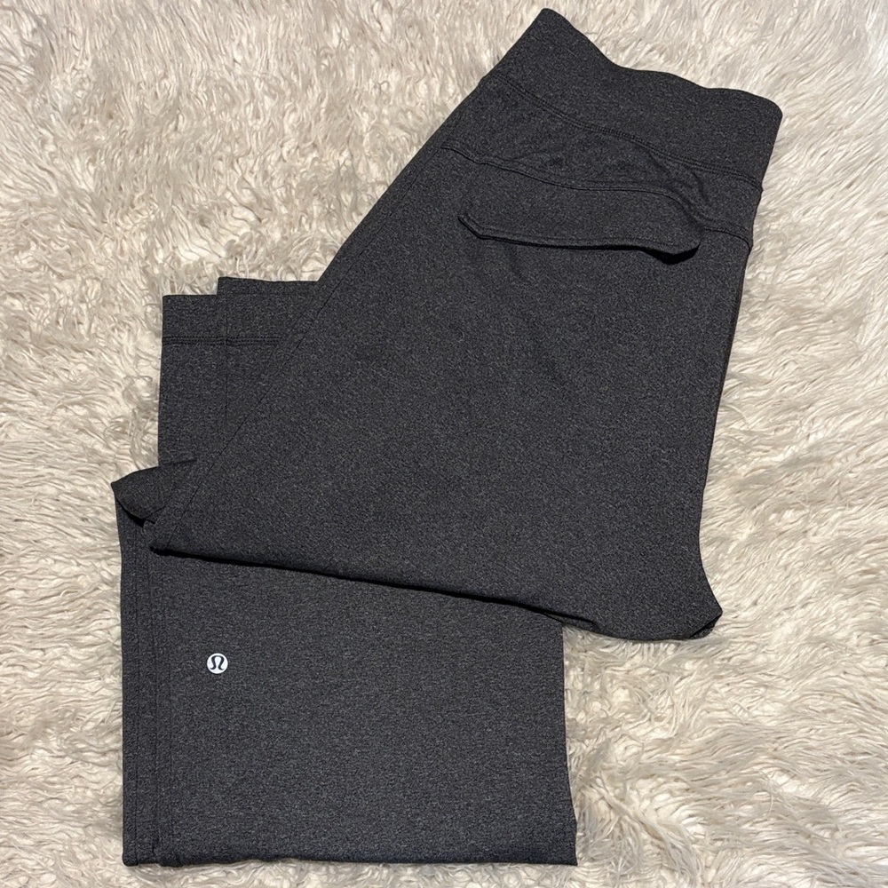 lululemon athletica Men’s Charcoal Gray Jogger Sweatpants